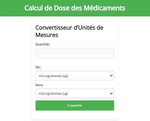 Calcul-de-Dose